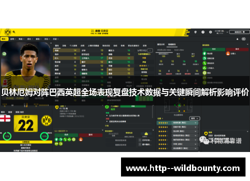 贝林厄姆对阵巴西英超全场表现复盘技术数据与关键瞬间解析影响评价 贝林厄姆对阵巴西英超全场表现复盘技术数据与关键瞬间解析影响评价